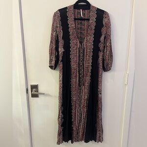 Free People maxi dress XS